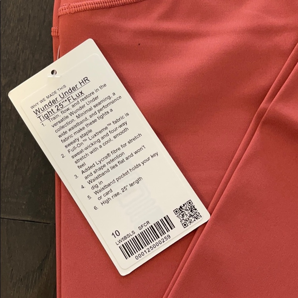 Lululemon Wunder Train HR Tight 25” FLUX - Picture 5 of 6